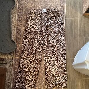 Leopard Print Women's Pants